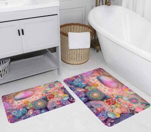 2 li Banyo paspas Takımı RVG5272 - TepeHome (1)