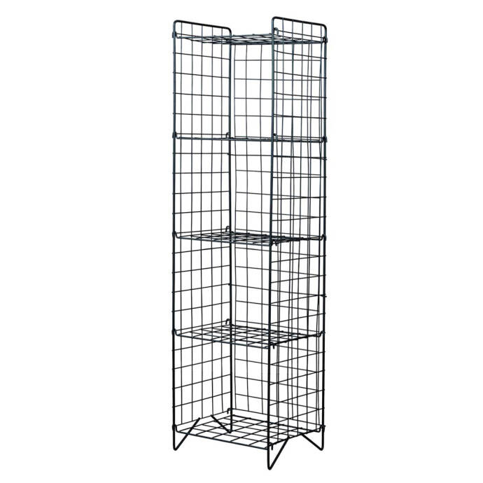 5 Raflı Tel Kitaplık - 1