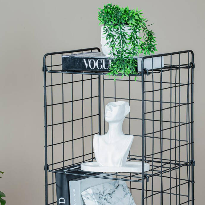 5 Raflı Tel Kitaplık - 4