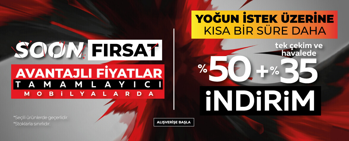 Tamamlayıcı Mobilya Avantajlı Fiyatlar