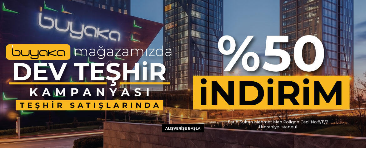 Buyaka Mağaza Teşhir Kampanyası