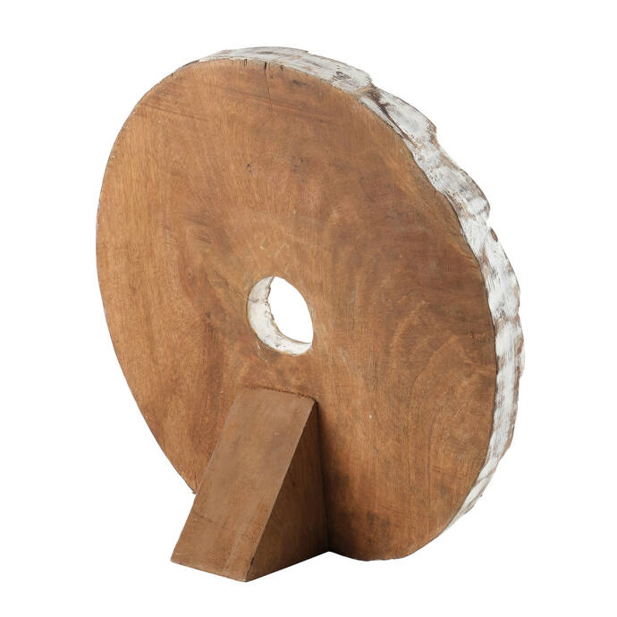 Ahşap Dekoratif Obje 33X8X33 Cm - 4