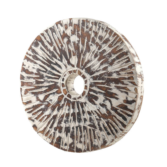 Ahşap Dekoratif Obje 37X9X37 Cm - 3