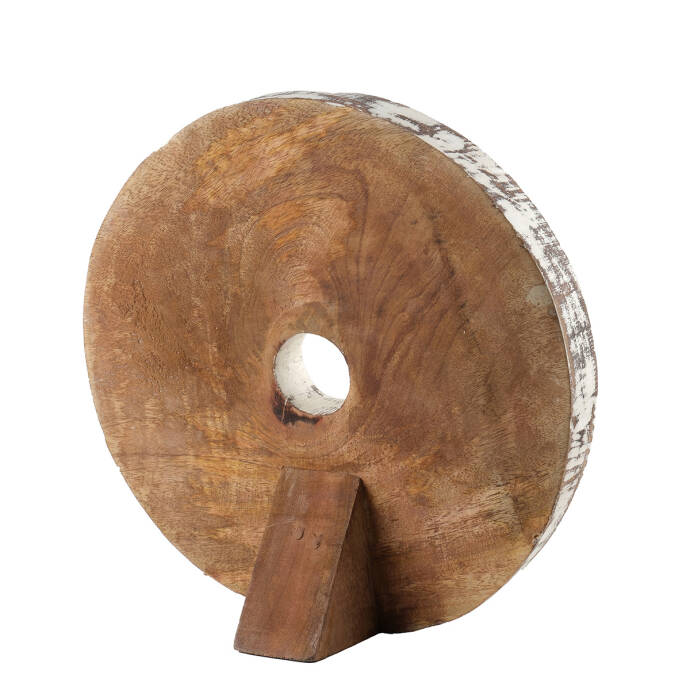 Ahşap Dekoratif Obje 37X9X37 Cm - 4