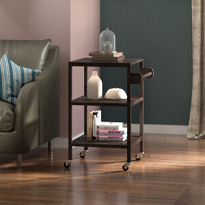 Akasya Ahşap Servis Arabası - TepeHome (1)