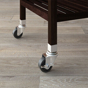 Akasya Ahşap Servis Arabası - 5