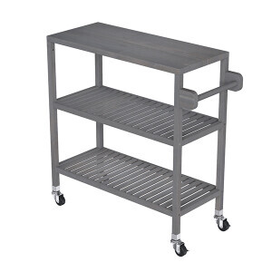 Akasya Ahşap Servis Arabası - TepeHome (1)