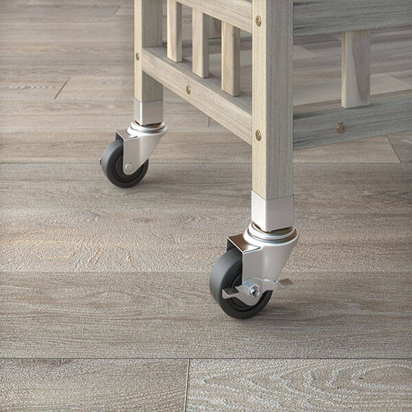 Akasya Ahşap Tepsili Servis Arabası - 4