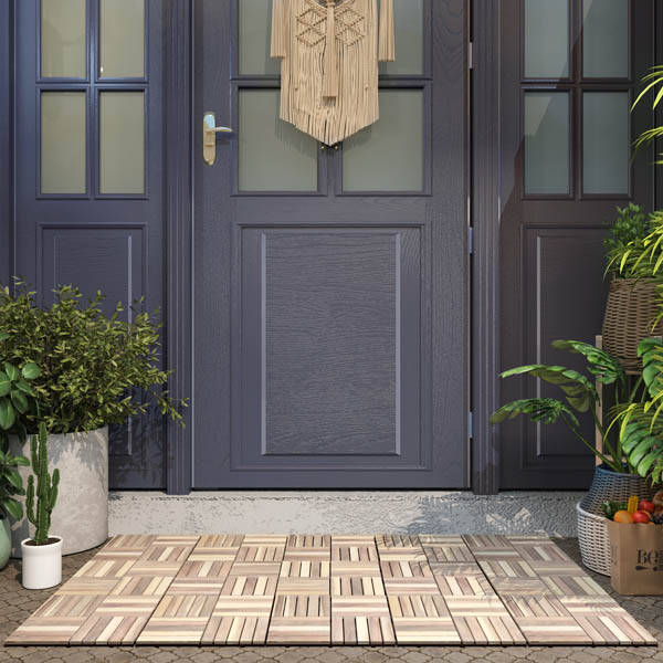 Akasya Ahşap Yer Karosu - 3