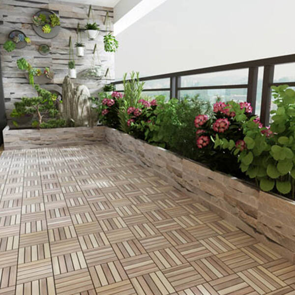 Akasya Ahşap Yer Karosu - 8