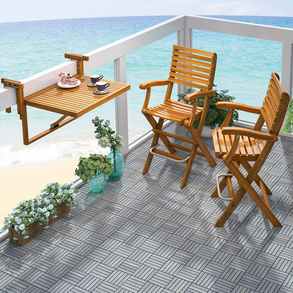 Akasya Ahşap Yer Karosu - 2