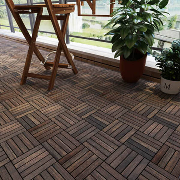 Akasya Ahşap Yer Karosu - 2