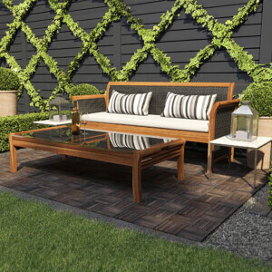 Akasya Ahşap Yer Karosu - 5