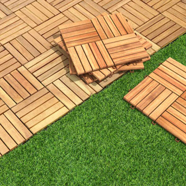 Akasya Ahşap Yer Karosu - 2