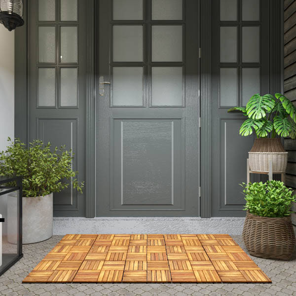 Akasya Ahşap Yer Karosu - 3