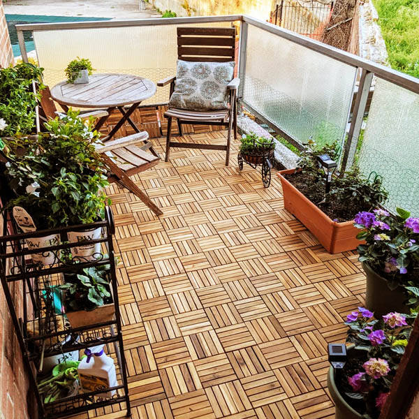 Akasya Ahşap Yer Karosu - 6