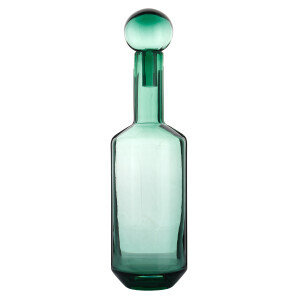 Antik Cam Yeşil Kapaklı Karaf13x13x50 Cm - 3