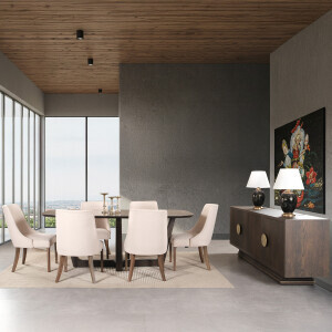 Atlanta Sandalye Gl181 Kumaşlı - TepeHome (1)