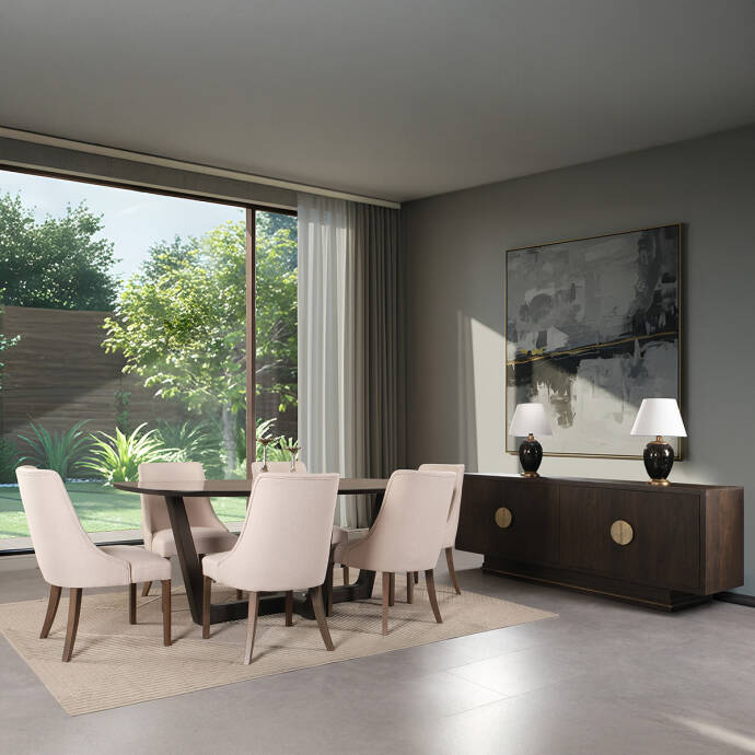 Atlanta Sandalye Gl181 Kumaşlı - 3