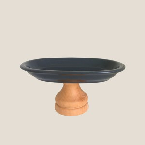 Balık Küçük Oval Ayaklı Sunum Tabağı - TepeHome