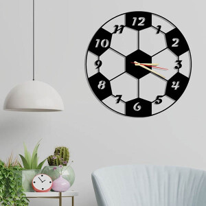 Ball Metal Duvar Saati - TepeHome