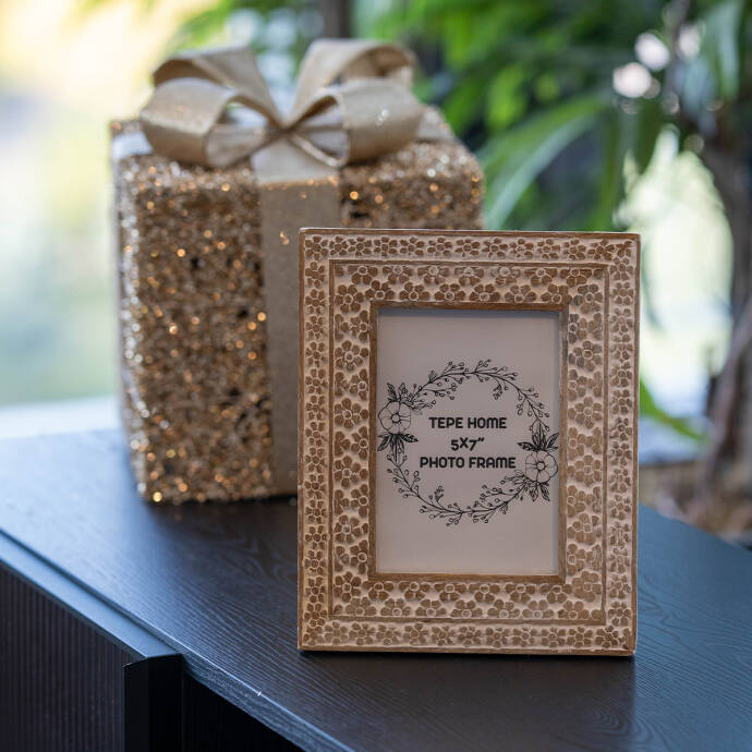 Baskılı Natural Fotoğraf Çerçevesi 4X6 - 2