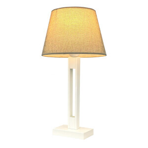 Beyaz Boyalı Masa Lambası 1285-Ml-1Bby - 2
