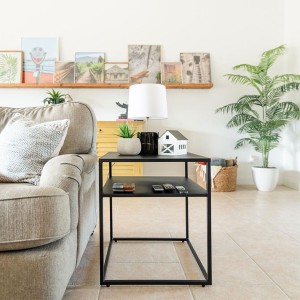 Blance Siyah Yan Sehpa - TepeHome