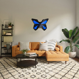 Blue Morpho Butterfly Tablo - TepeHome (1)