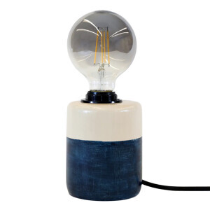 Bubble Mavi Beyaz Masa Üstü Aydınlatma - TepeHome