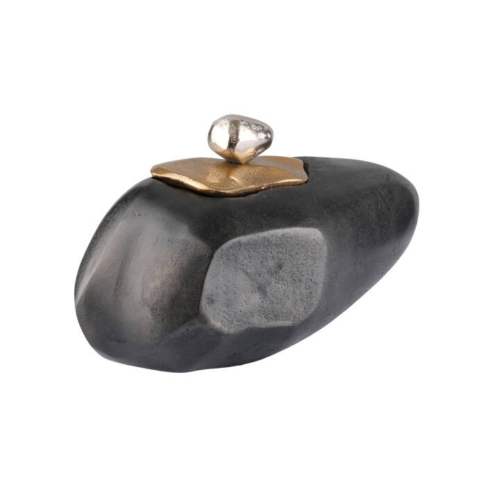 Çakıl Kutusu Dekoratif Obje 25x11x14 Cm - 3