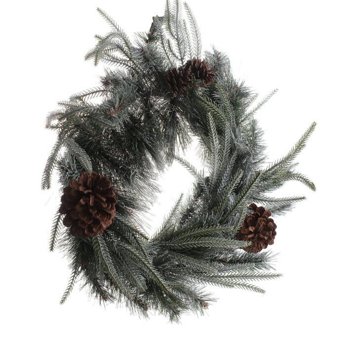 Çam Kozalak Kapı Süsü 50 Cm - 4
