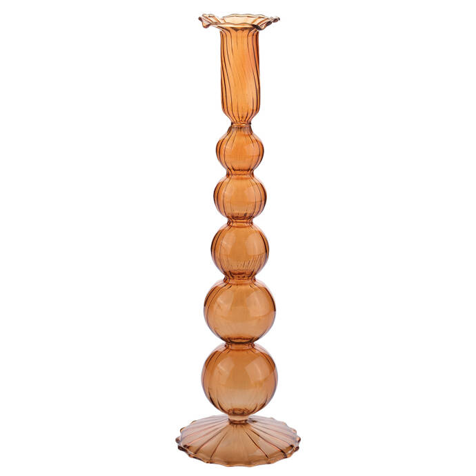 Cam Şamdan Amber - 1