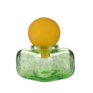 Cam Tıpalı Dekoratif Şişe 9X11 Cm - TepeHome