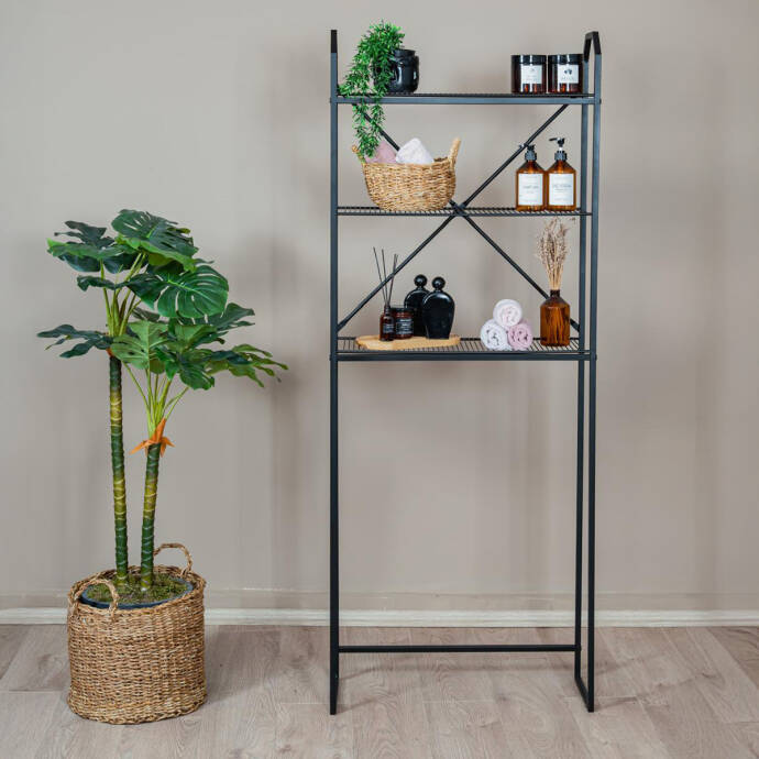 Çamaşır Makinası Üstü Rafı - 6