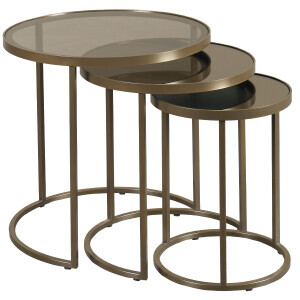 Cameron Zigon Sehpa Bronz - TepeHome