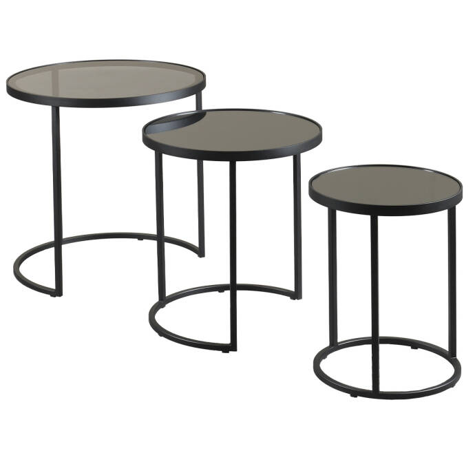 Cameron Zigon Sehpa Siyah - 2