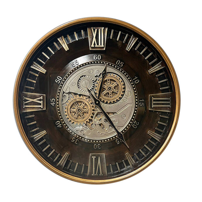 Çarklı  Metal Duvar Saati CM21K33 - 1