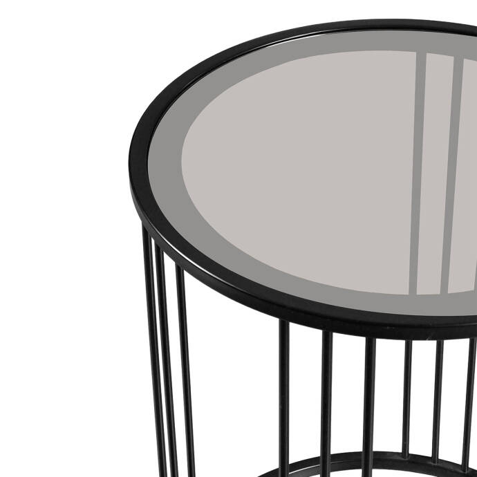 Carmen Köşe Sehpa Siyah - 3