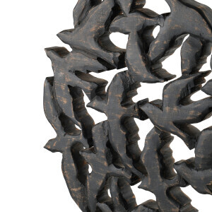 Çemberde Dekoratif Obje Uçan Kuşlar - TepeHome (1)