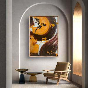 Etc Çerçeveli Yağlı Boya Tablo 90X120 Cm - TepeHome (1)