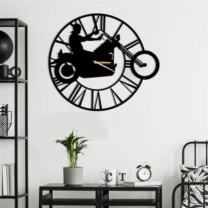Chopper Metal Duvar Saati - TepeHome (1)