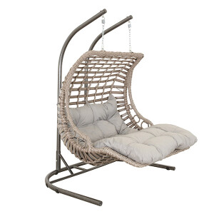 Cp003 İkili Salıncak Gri - TepeHome