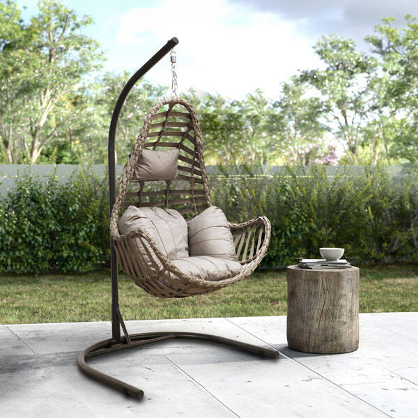 Cp005 Tekli Salıncak Gri - 4