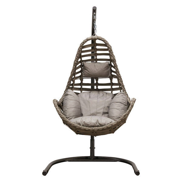 Cp005 Tekli Salıncak Gri - 2