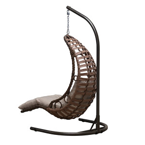 Cp006 Tekli Salıncak Koyu Kahverengi - 5