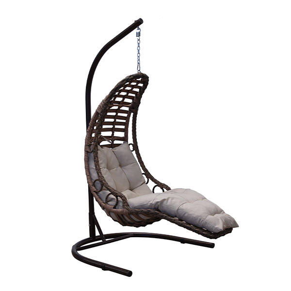 Cp006 Tekli Salıncak Koyu Kahverengi - 1