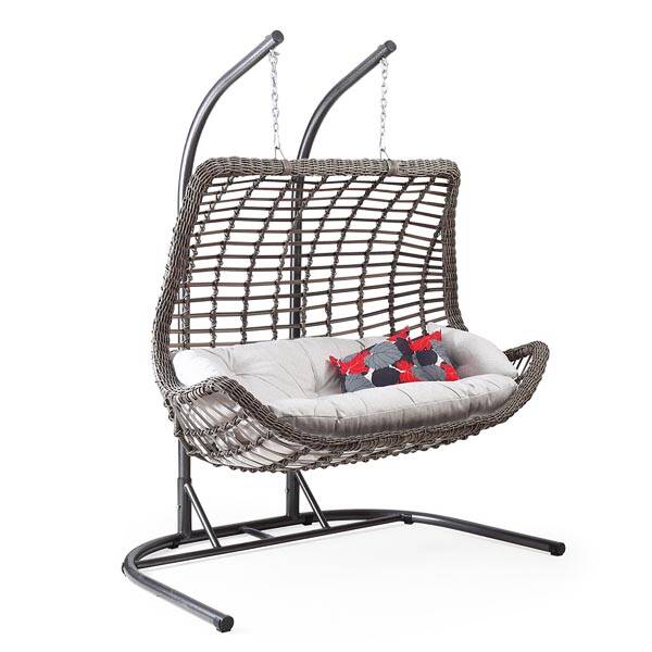 Cp008 İkili Salıncak Gri - 1