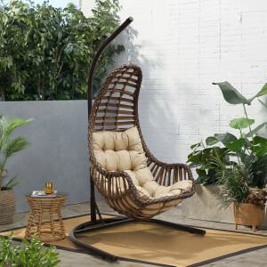 Cp009 Tekli Salıncak Kahverengi - 4