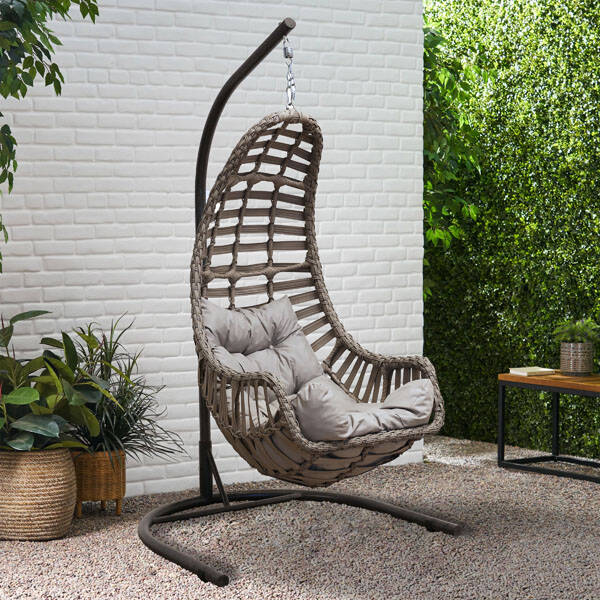 Cp010 Tekli Salıncak Gri - 4